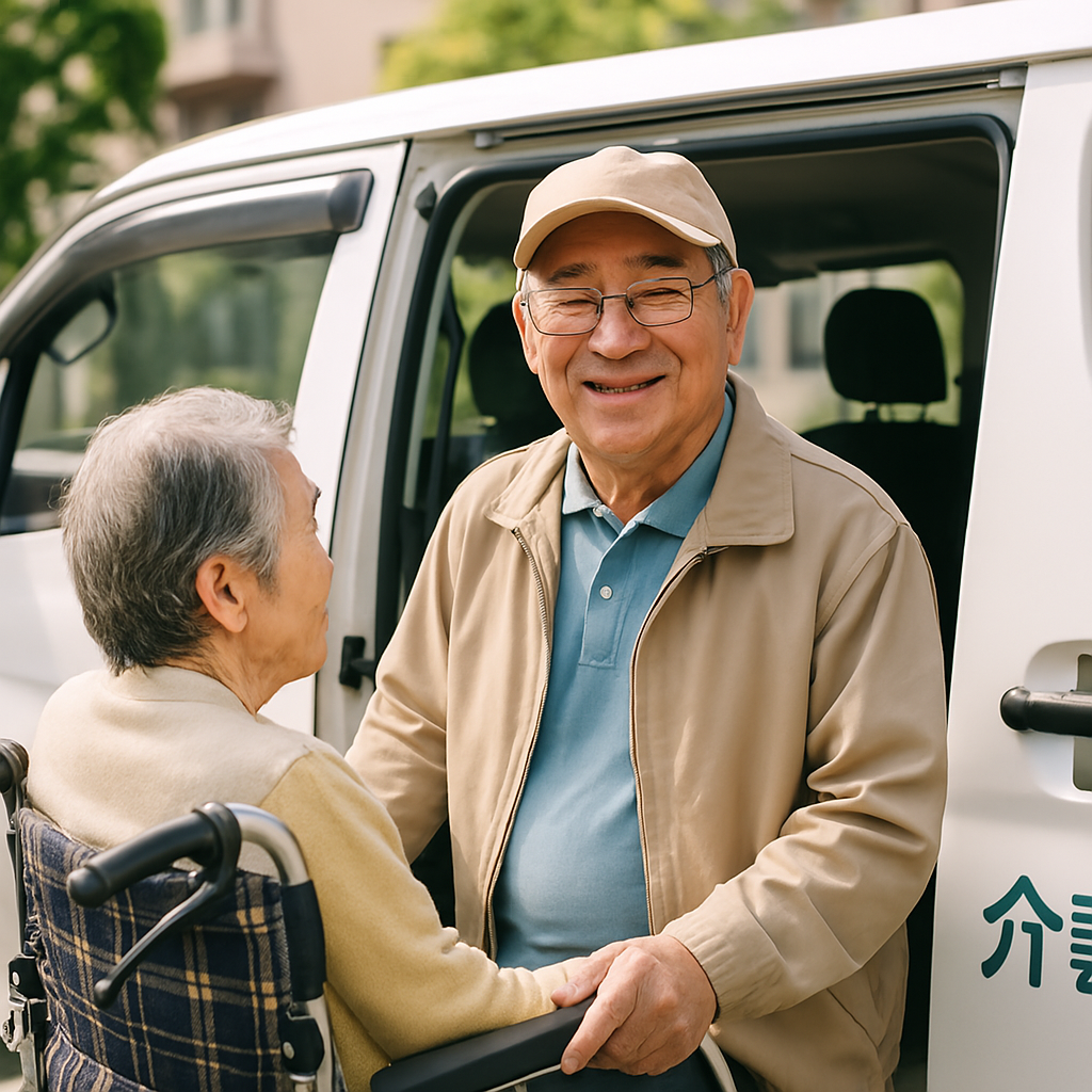 介護老人福祉の利用者様を送迎するドライバーの募集です